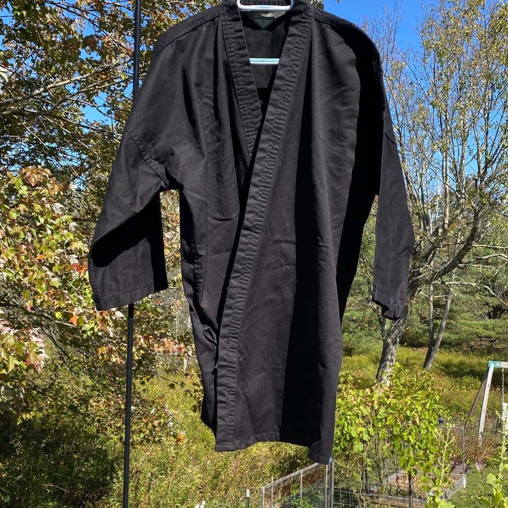 Unisex Black Karate Jacket/top
